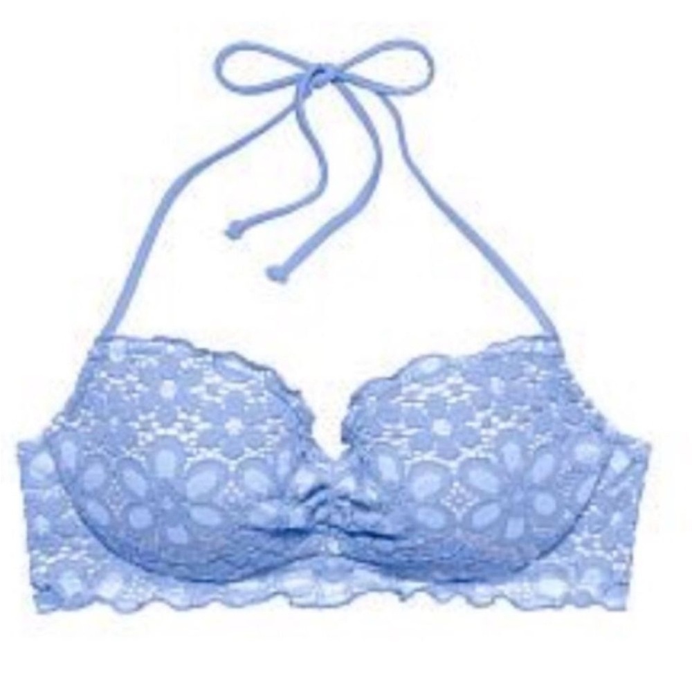 ✨VS Lace Getaway Halter Bikini Top✨